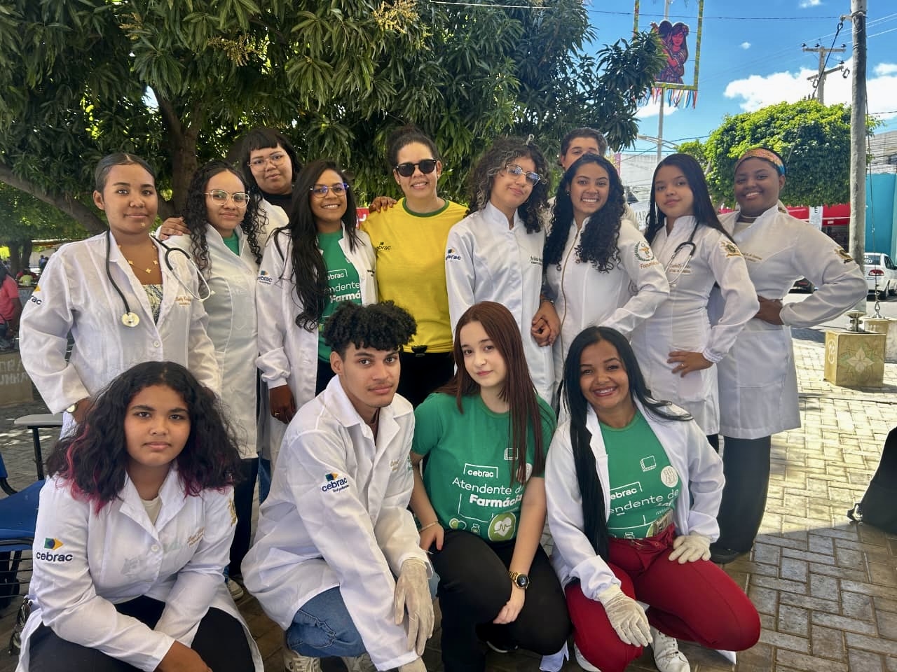 Mais de 100 atendimentos em uma manhã: veja o que os alunos do Cebrac fizeram em Petrolina